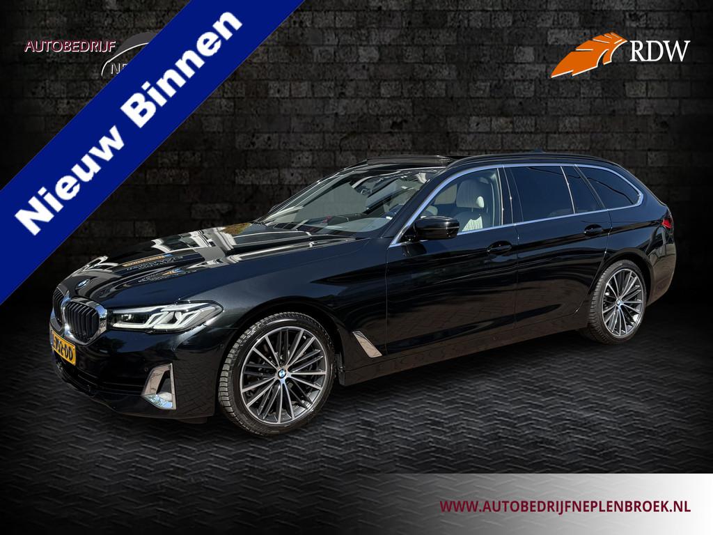 BMW 5 Serie Touring 520i High Executive | Pano | Leder | 04-, Automaat, 1998 cc, Achterwielaandrijving, Gebruikt