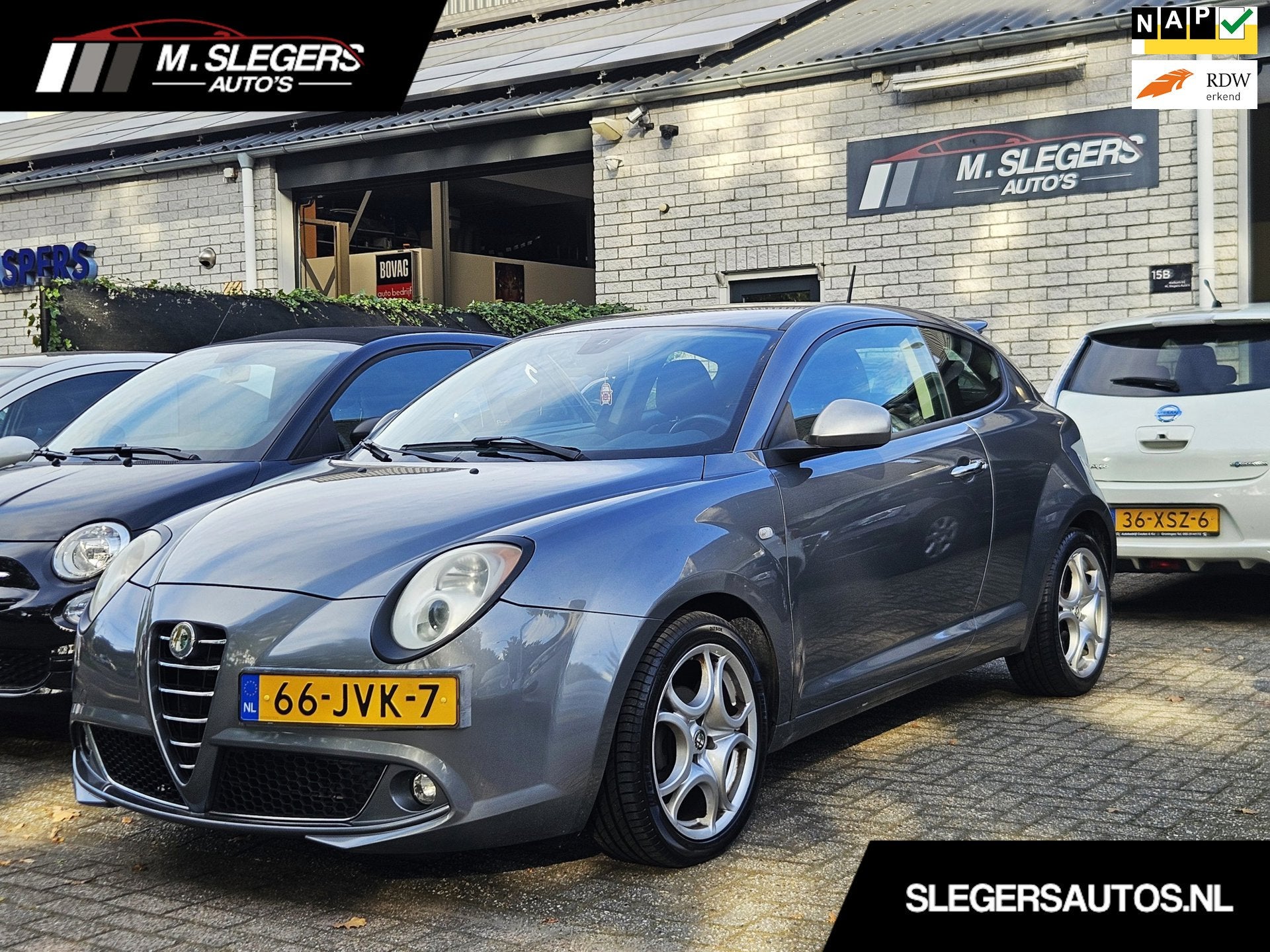 Alfa Romeo MiTo 1.4 Distinctive*Airco*Top onderhoud*APK nieu, Auto's, Voorwielaandrijving, Gebruikt, Xenon verlichting, 4 cilinders