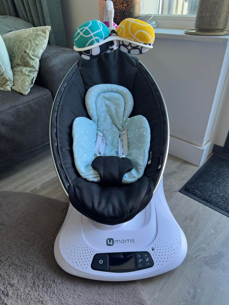 4moms MamaRoo 4.0 Babywipper - Zo goed als nieuw, Verstelbaar, Wipstoel, Zo goed als nieuw, Ophalen