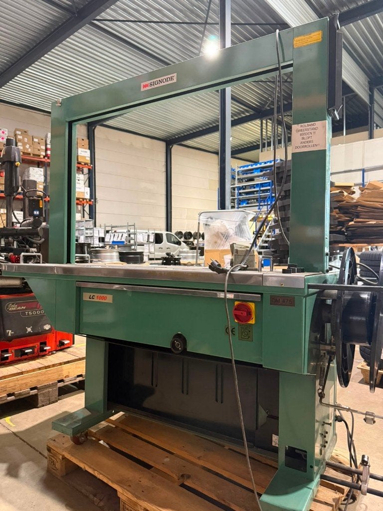 Signode LC1000 Omsnoeringsmachine, Ophalen of Verzenden, Gebruikt