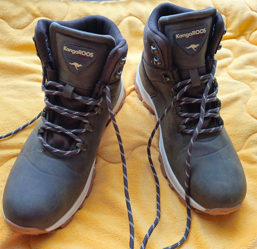 KANGAROOS taupe boots maat 42 zgan, Bruin, Boots, KANGAROOS, Ophalen of Verzenden