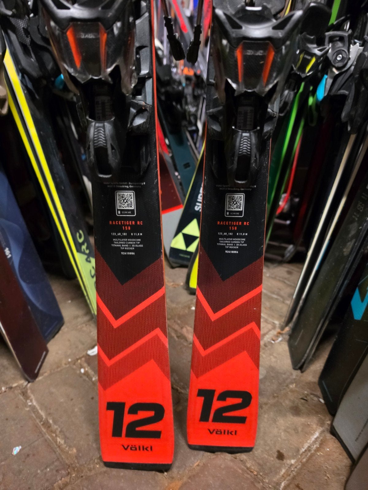 158cm VÖLKL RACETIGER RC 2025 880€ GEVORDERD TOP SKI, Overige merken, 140 tot 160 cm, Ophalen of Verzenden, Zo goed als nieuw