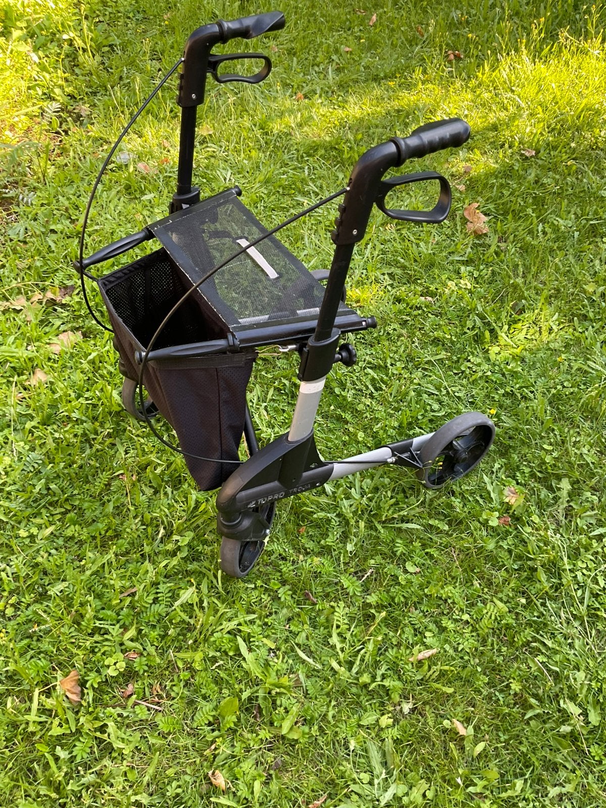 Keurig nette Topro Troja Viva S rollator met tasje, Ophalen of Verzenden, Opvouwbaar, Gebruikt