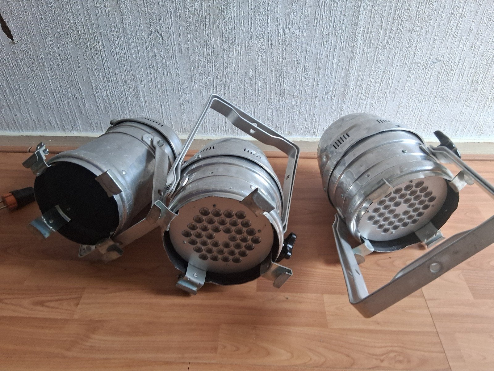 Set van 3 LED Par Cans / Podiumverlichting, Ophalen of Verzenden, Gebruikt