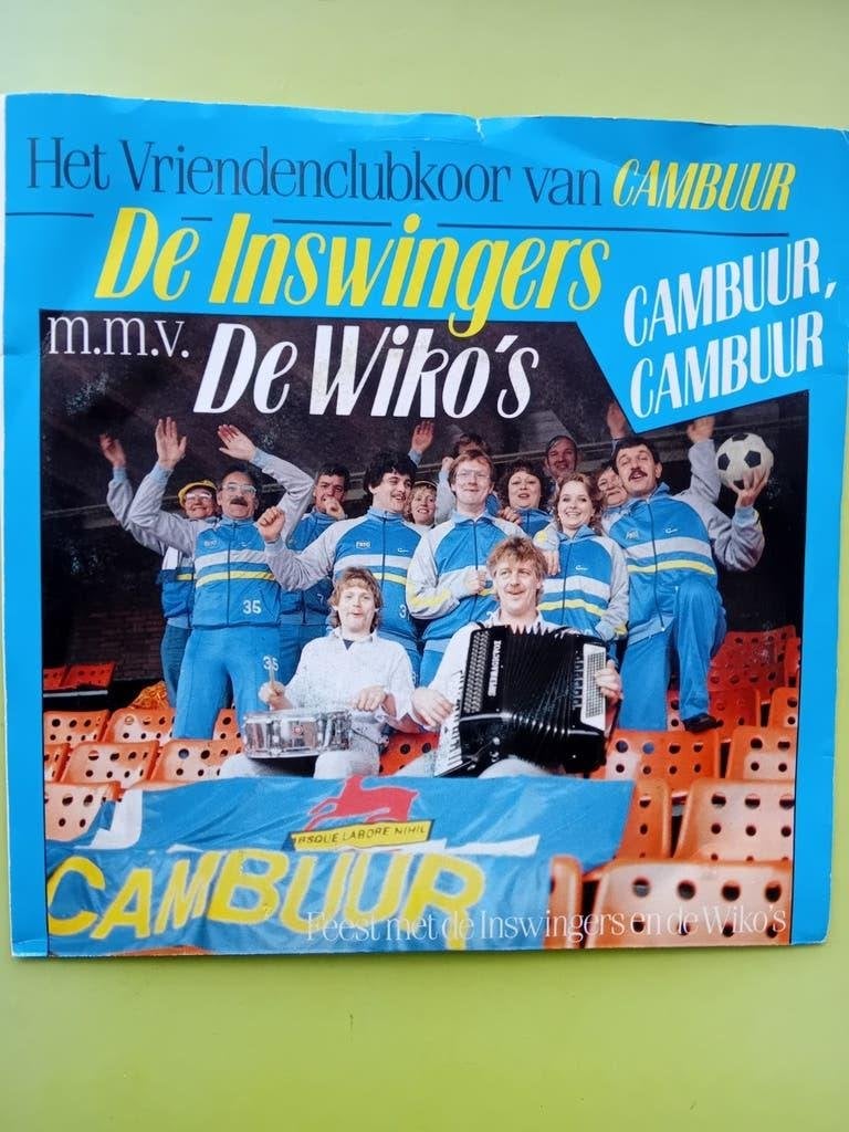 De Inswingers m.m.v. De Wiko's - Cambuur, Cambuur, Cd's en Dvd's, Gebruikt, 7 inch, EP, Nederlandstalig