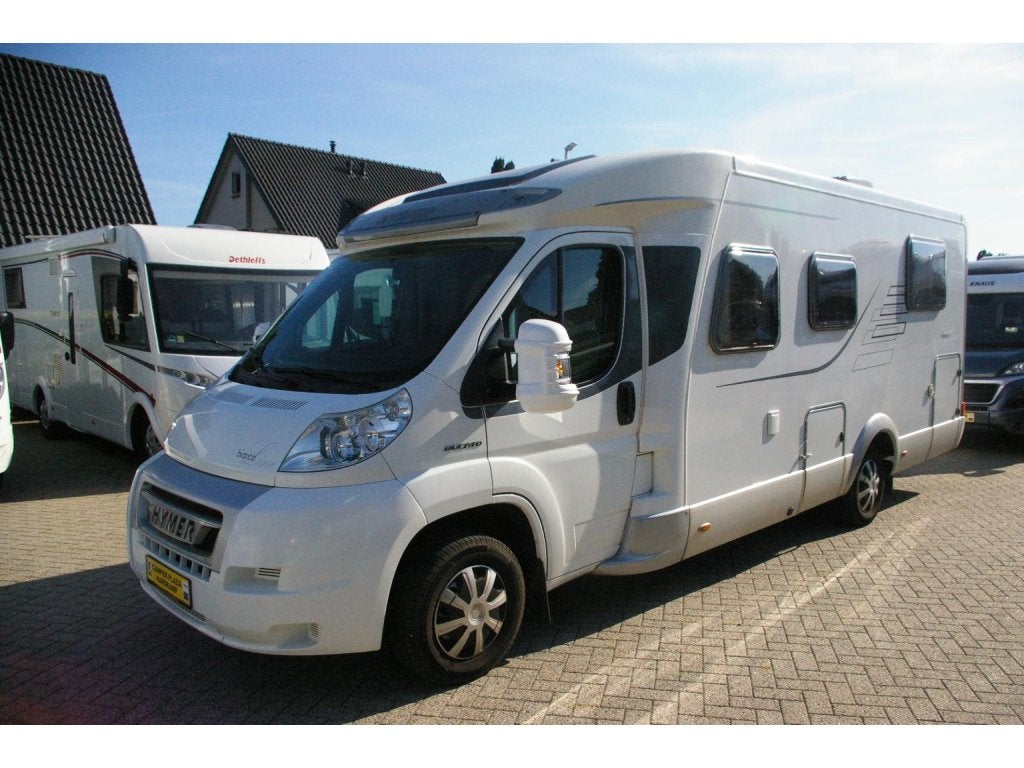 Hymer Tramp Bianco Line 698 CL Queensbed., Luifel, Ringverwarming, Bedrijf, Hymer