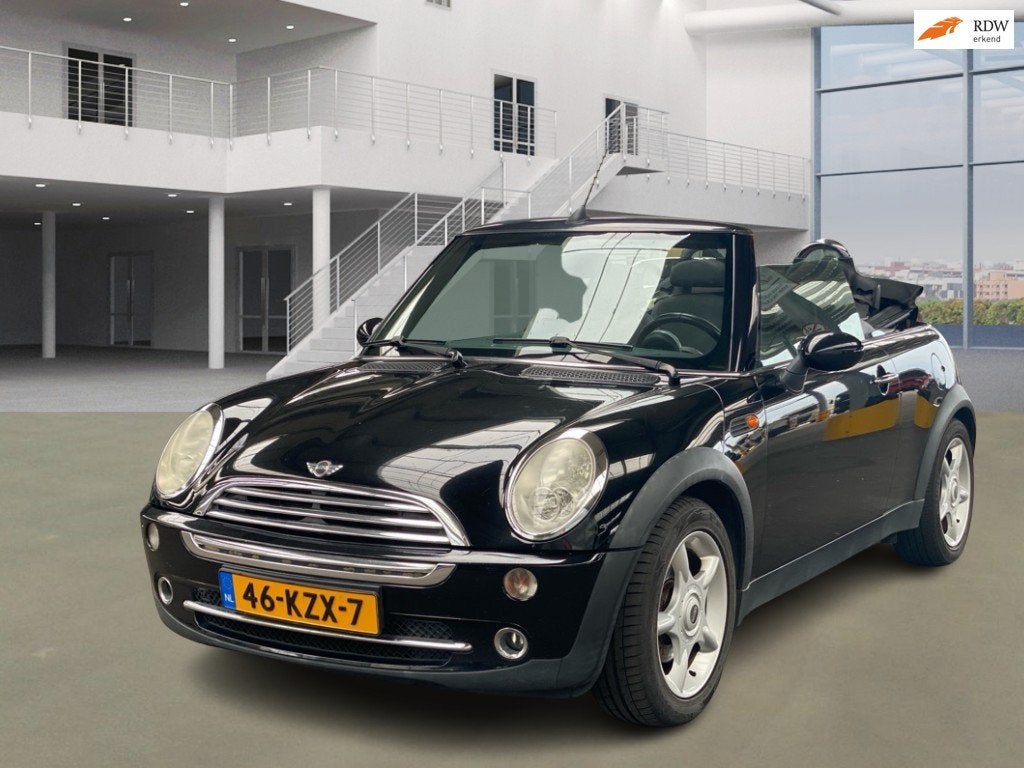 Mini Cabrio 1.6 One, Gebruikt, 4 cilinders, Cabriolet, 4 stoelen