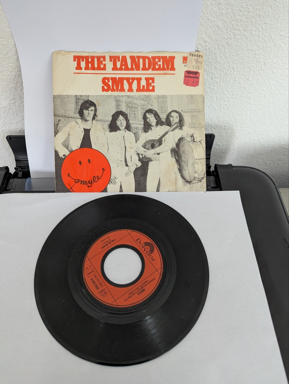 The Tandem Smyle - Smyle - vinyl single Nederbeat ( vinyl), Ophalen of Verzenden, Gebruikt, Pop, Single