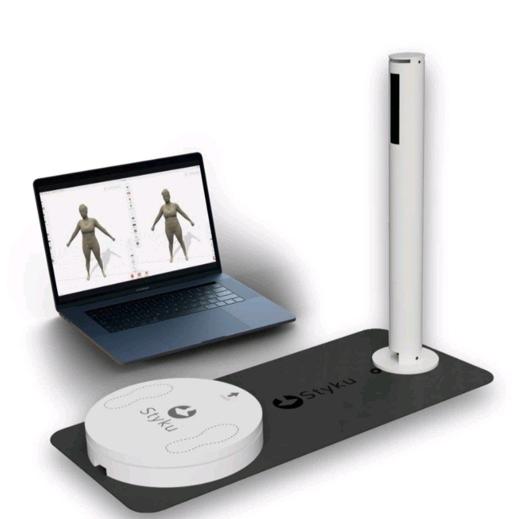 Styku 3D Body Meetapparaat met laptop en programma, Ophalen of Verzenden
