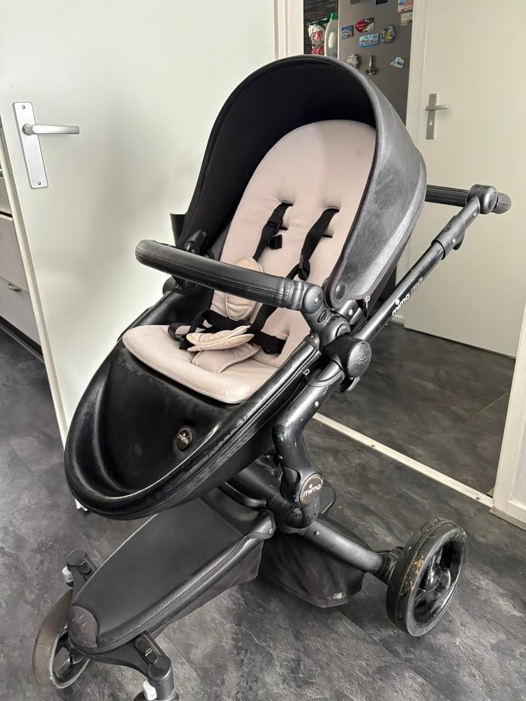 Kinderwagen mima xari met accessoires, Ophalen of Verzenden, Gebruikt, Kinderwagen, Overige merken