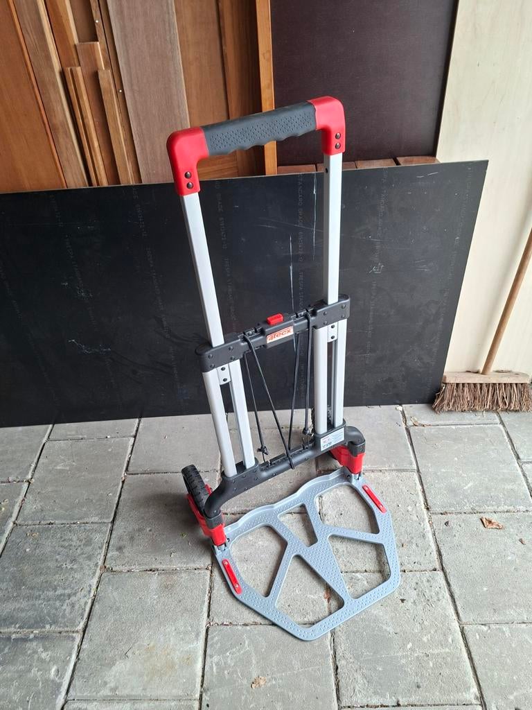 Nieuwe 4tecx Opklapbare Steekwagen - 125kg, Doe-het-zelf en Verbouw, Ophalen of Verzenden, Nieuw, Steekwagen