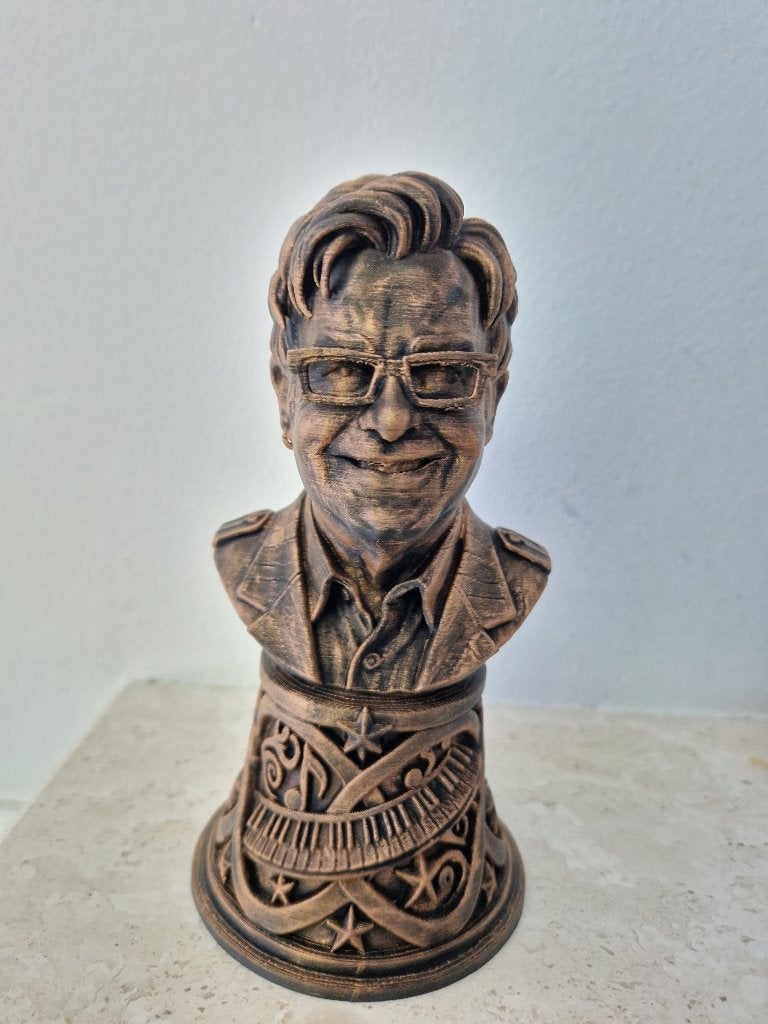 Nieuwe buste van Elton John, Verzamelen, Muziek, Artiesten en Beroemdheden, Ophalen of Verzenden, Nieuw, Pop, Beeldje of Miniatuur