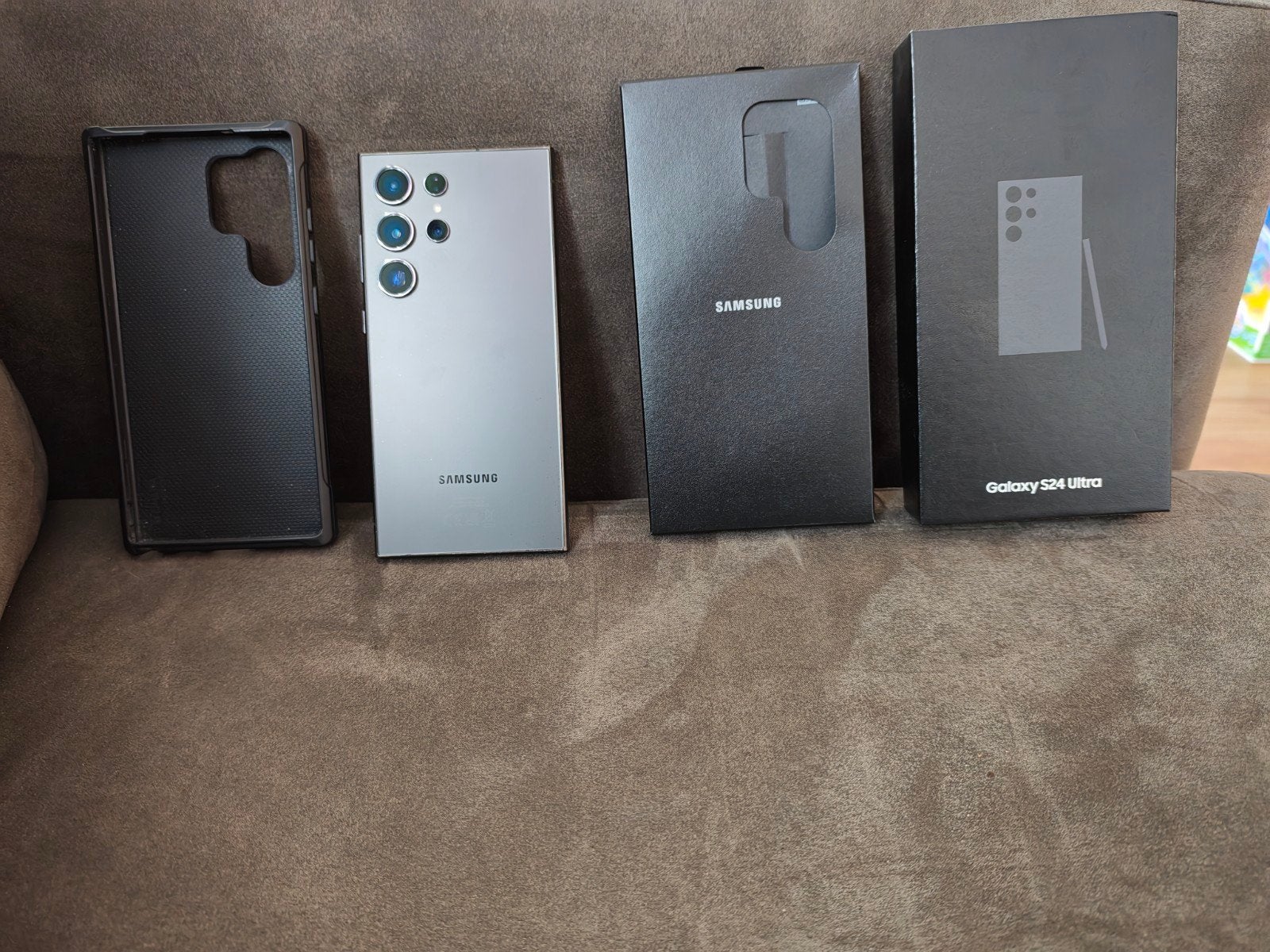 Foto 3 van Samsung Galaxy S24 Ultra Titanium Black 256GB IZGS!
