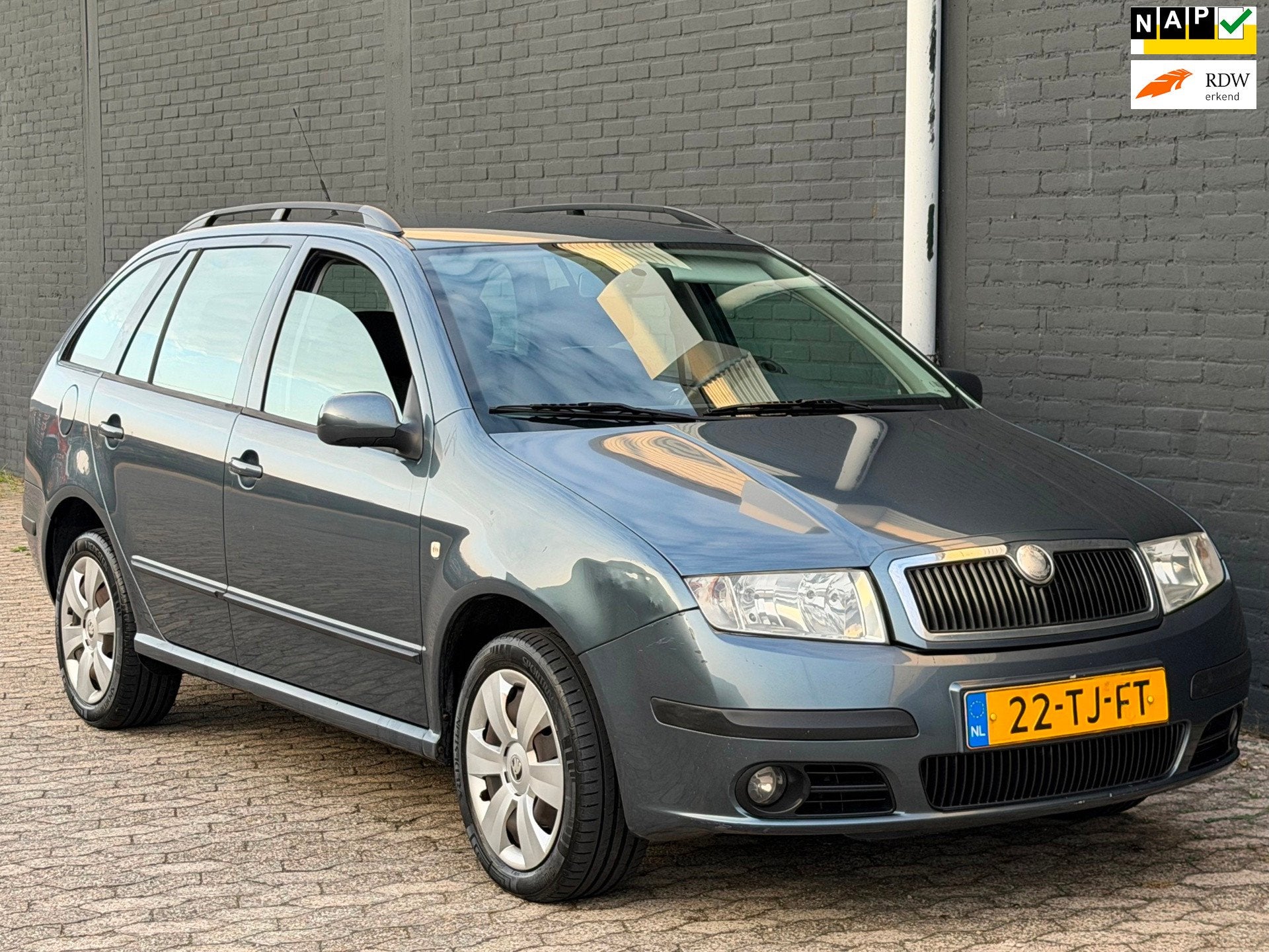 Skoda Fabia Combi 1.4-16V Spirit+ AIRCO CRUISE APK NAP, Voorwielaandrijving, Gebruikt, 4 cilinders, 1070 kg