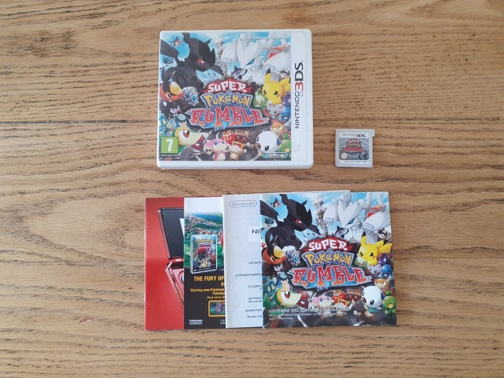 Super Pokemon Rumble € 40,00, Spelcomputers en Games, Avontuur en Actie, Verzenden, 1 speler, Zo goed als nieuw