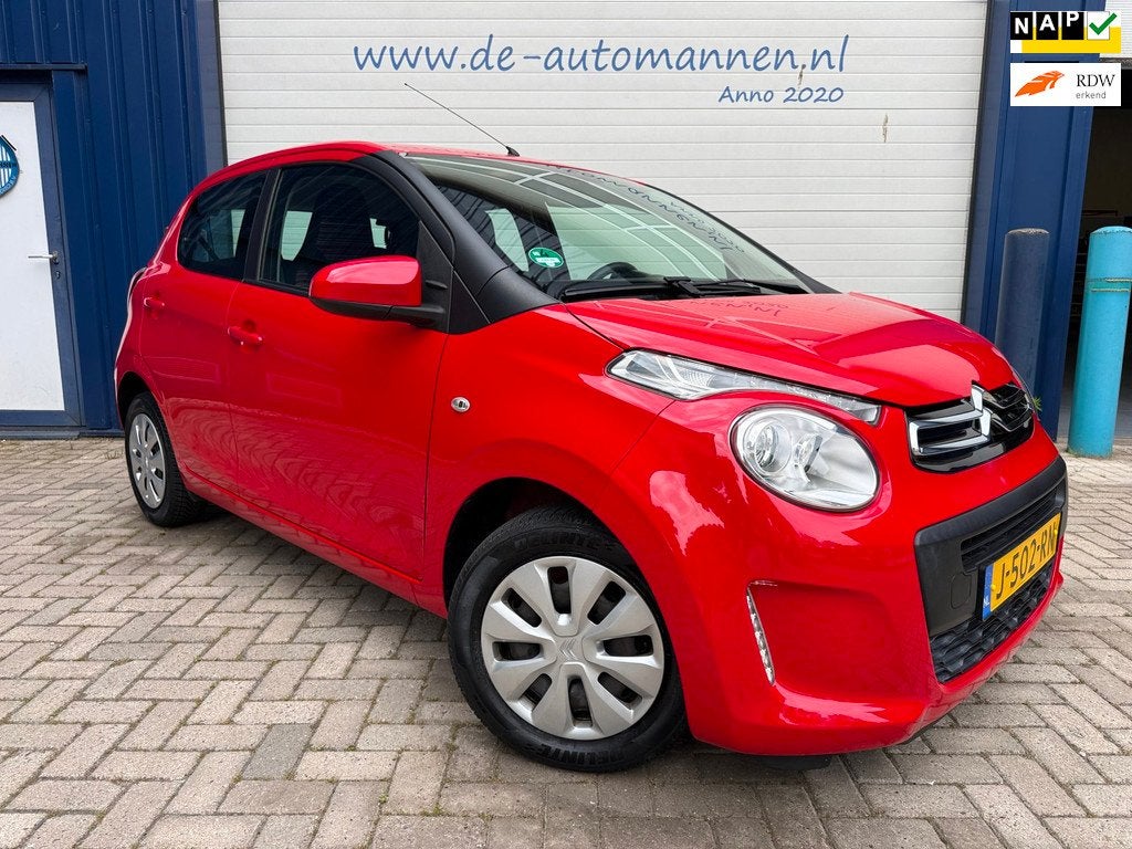 Citroen C1 1.0 VTi Feel 5-drs / AIRCO / BLUETOOTH / 35.235 k, Voorwielaandrijving, Gebruikt, Euro 6, 4 stoelen