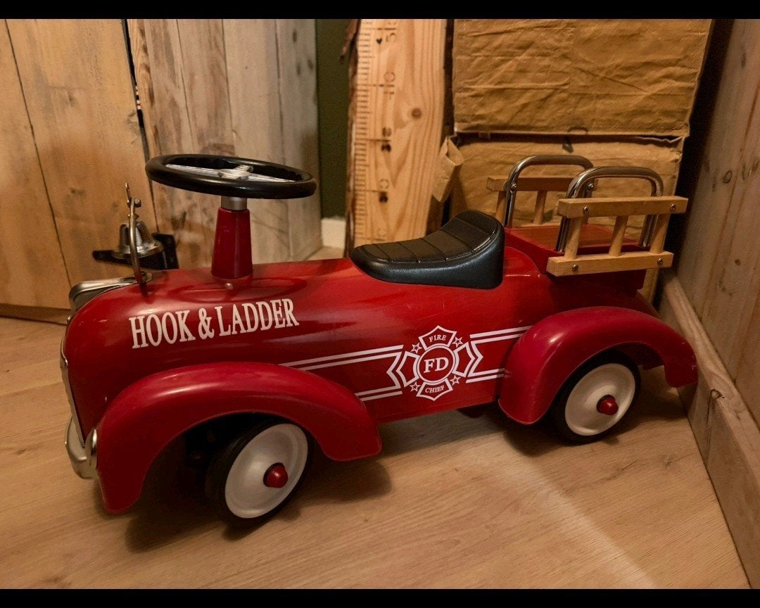 Brandweer Loopauto, Ophalen
