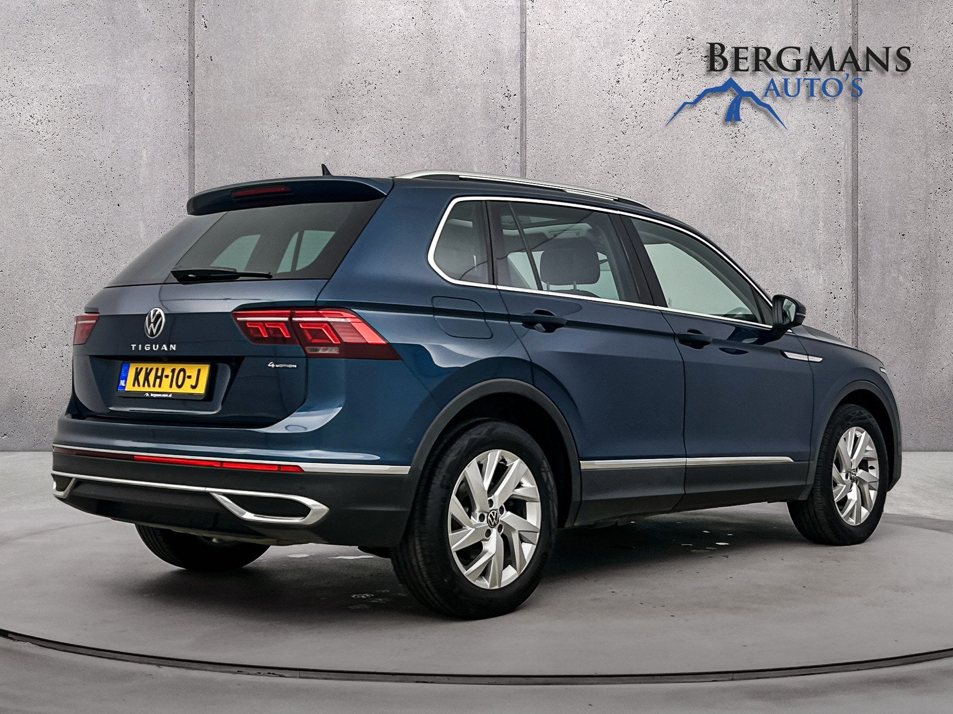 Volkswagen Tiguan 2.0 TSI 4Motion Highline // 2500KG TREKVER, Gebruikt, 1984 cc, Blauw, 2500 kg
