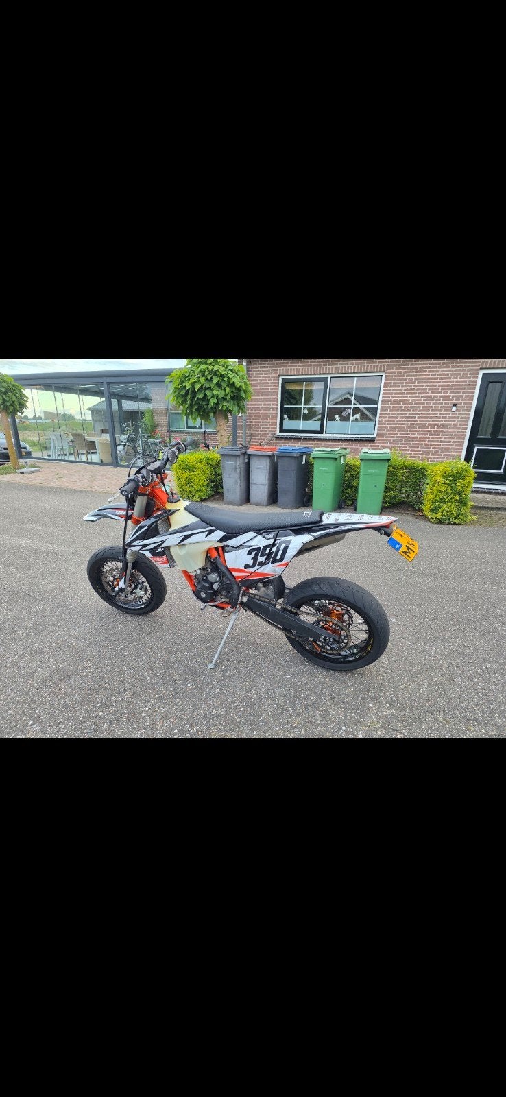 KTM exc 2019 vering supermoto ruilen voor originele vering, Ophalen, Gebruikt