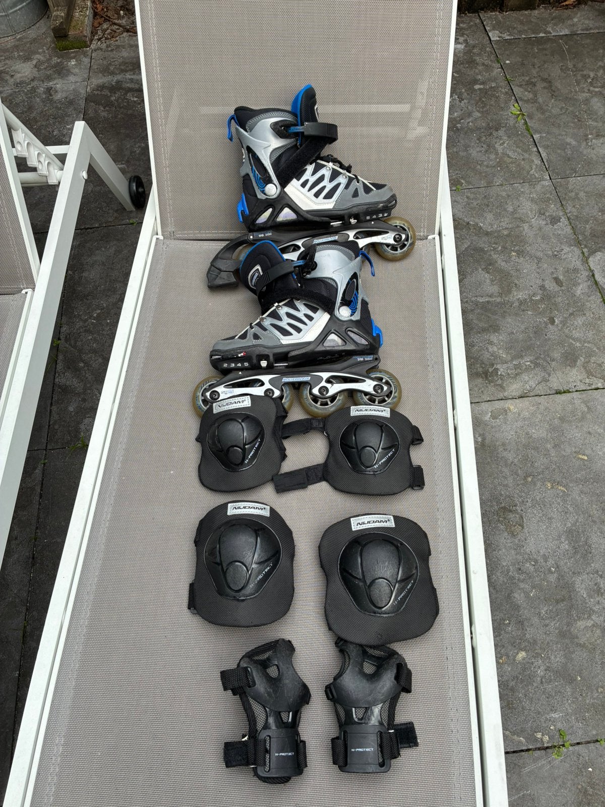 Meegroei Rollerblades maat 33  - 36,5, Sport en Fitness, Overige merken, Kinderen, Ophalen of Verzenden, Inline skates 4 wielen