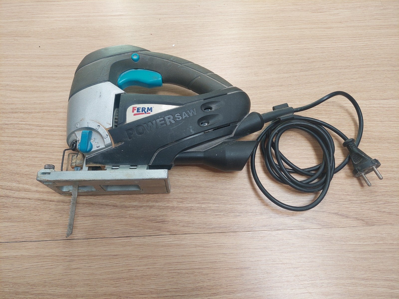 Ferm Power Saw FJDS 710 Decoupeerzaag, Gebruikt, Decoupeerzaag, Ophalen of Verzenden, 30 tot 70 mm