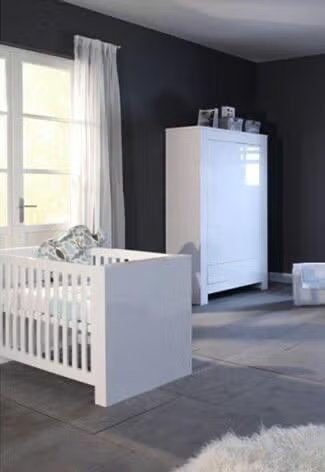 Kinderkamer Alaska Complete Set – Ledikant, Commode en Kast, Kinderen en Baby's, Kinderkamer | Complete kinderkamers, Ophalen