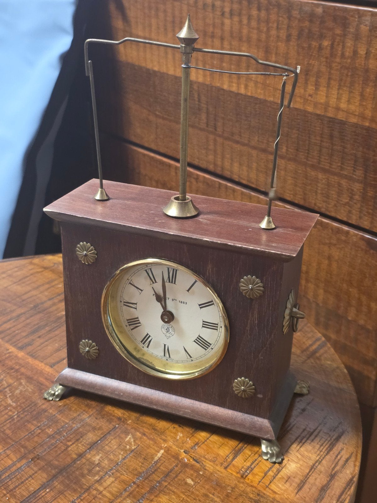 Bijzondere Jerome & Co mechanische klok, Ophalen
