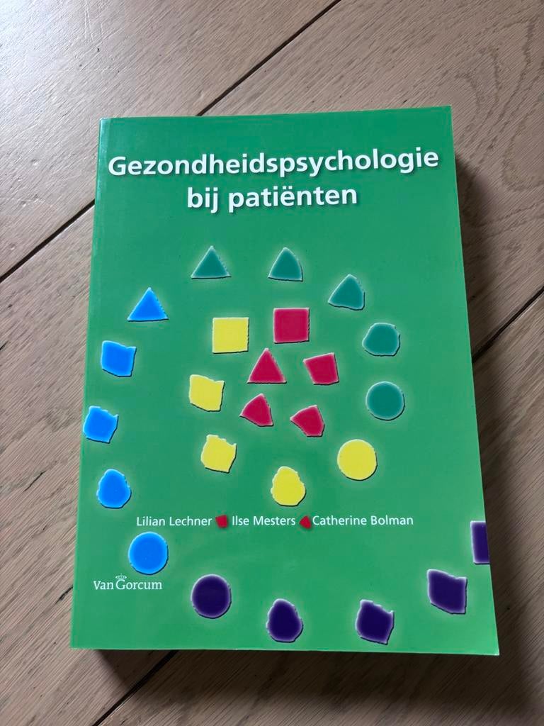 Gezondheidspsychologie bij patiënten - Lilian Lechner, Ophalen of Verzenden, Gelezen, Klinische psychologie