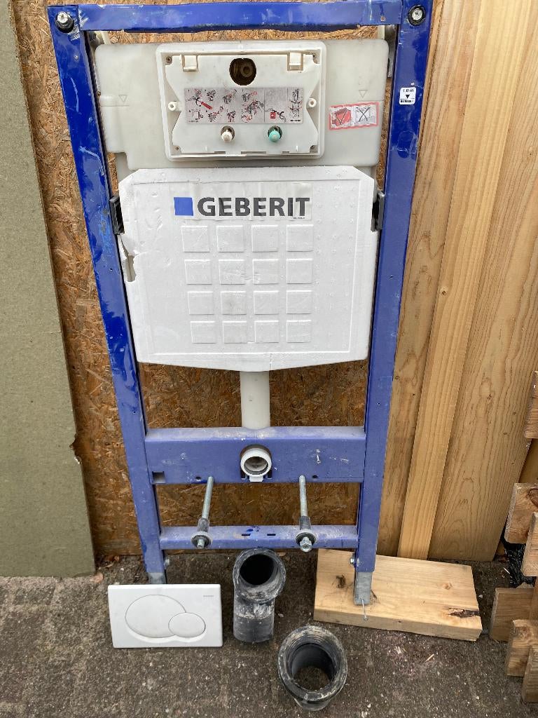 Geberit inbouwreservoir (gebruikt), Ophalen, Gebruikt, Toilet