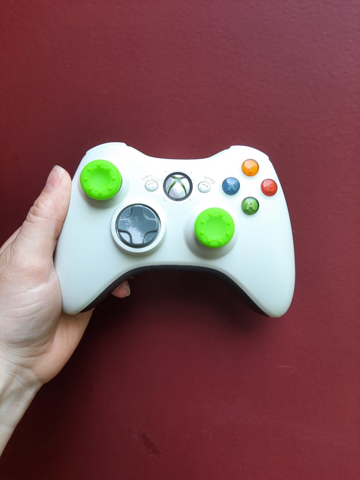 Originele witte draadloze Xbox 360 controller, Gebruikt, Ophalen of Verzenden, Controller, Xbox 360