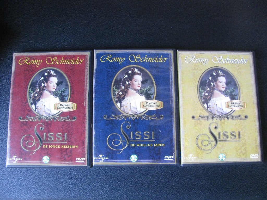 3 DVD - Sissi Trilogie / Romy Schneider, Cd's en Dvd's, Dvd's | Klassiekers, Gebruikt, Verzenden, Alle leeftijden, Romantiek