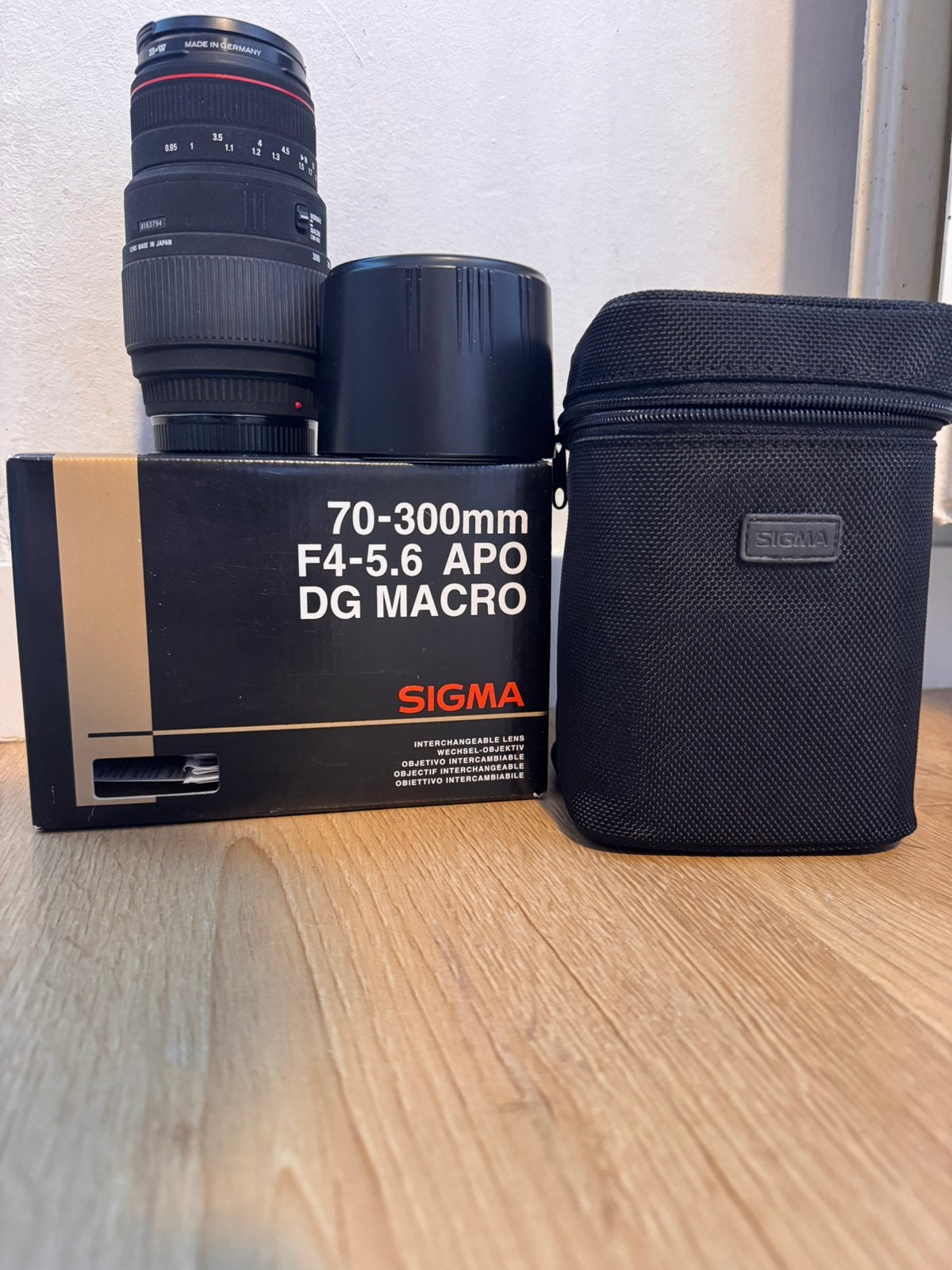 Sigma 70-300mm F4-5.6 APO DG Macro Telelens + B+W Filter |, Audio, Tv en Foto, Fotografie | Lenzen en Objectieven, Ophalen of Verzenden