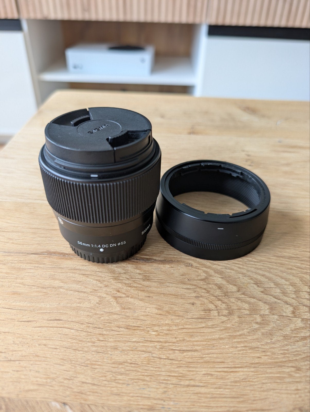 Sigma 56mm 1.4 DC DN X mount, Ophalen