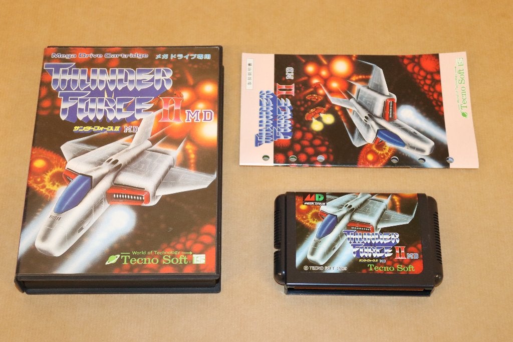 Thunder Force II 2 Sega Mega Drive Japan, Gebruikt, 1 speler, Ophalen of Verzenden, Vanaf 3 jaar
