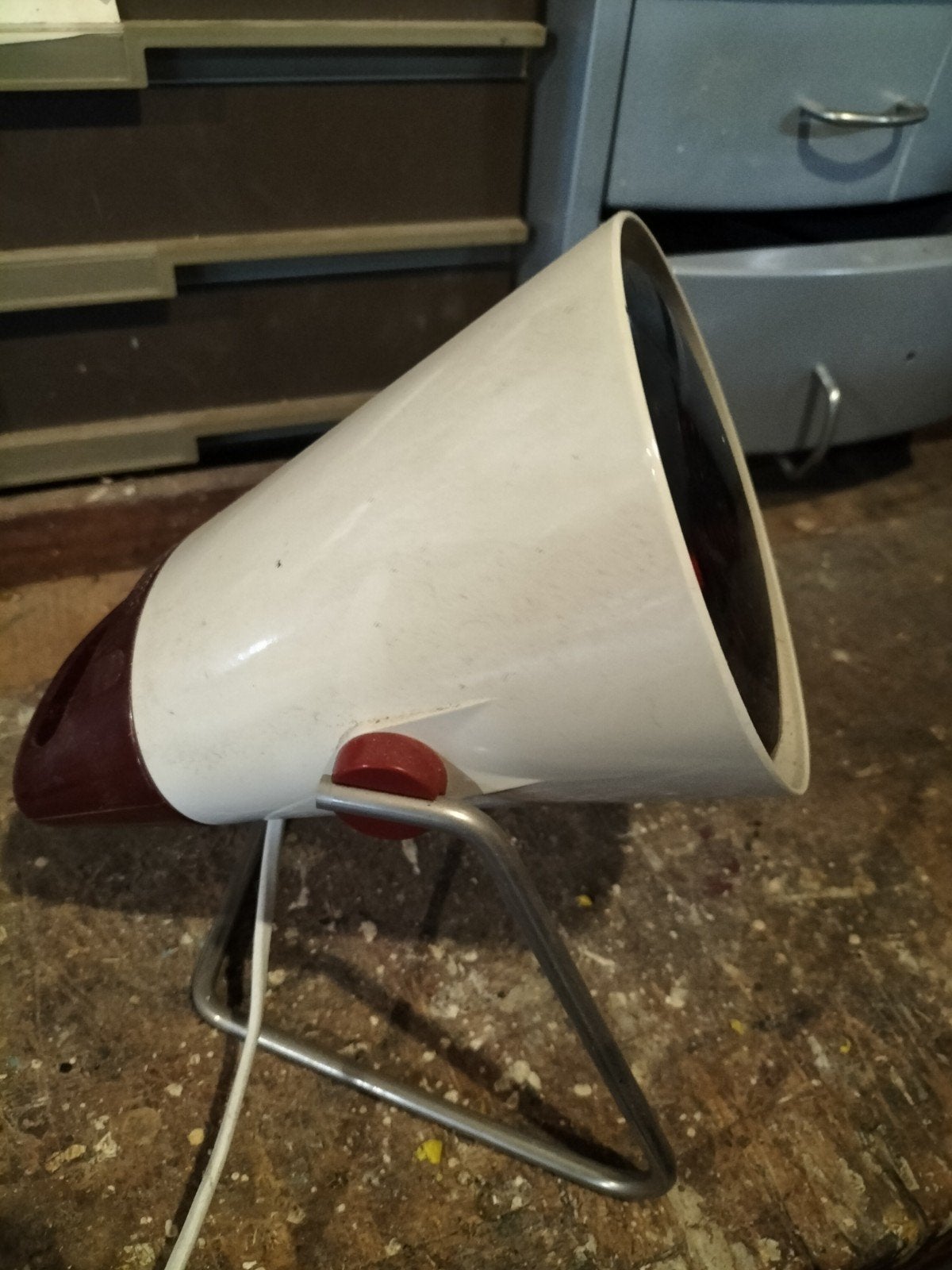 Vintage Philips Infraphil Infraroodlamp - Made in Holland, Ophalen of Verzenden