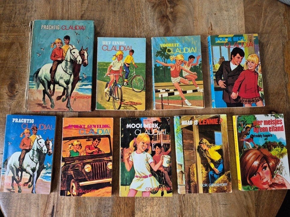 Claudia boekenreeks, Ophalen of Verzenden, Gelezen, Freddy Hagers, Fictie algemeen