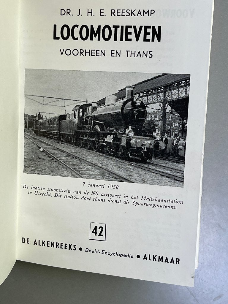 Locomotieven voorheem en thans - Alkenreeks nr 42, Ophalen of Verzenden, Trein, Overige typen