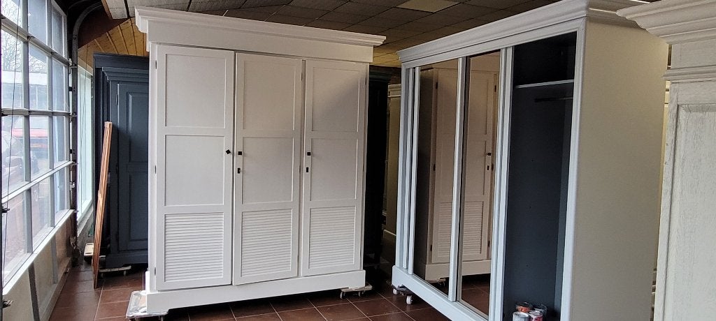 Slaapkamerkasten, kledingkasten garderobe brocante kasten, Ophalen, 200 cm of meer, Zo goed als nieuw, 200 cm of meer