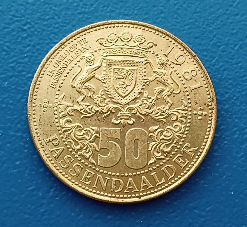 België, Gemeentepenning Passendale 50 Passendaalder - 1981, Verzenden, Overige materialen, Buitenland