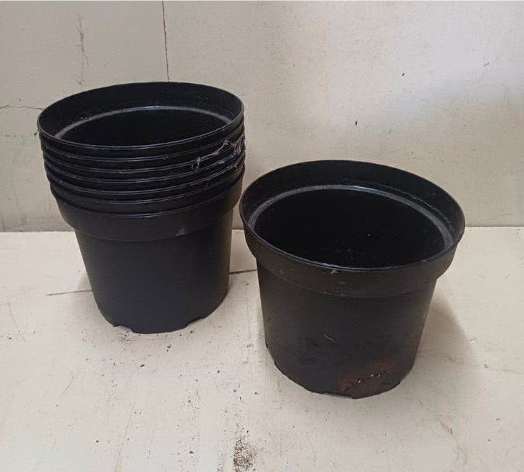 kweekpotten plantenpotten bloempotten 5 liter, Kunststof, Gebruikt, Rond, Ophalen of Verzenden