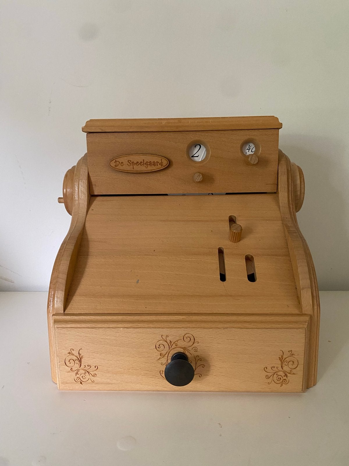 Houten kassa van De Speelgaard, Ophalen, Gebruikt, Jongen of Meisje