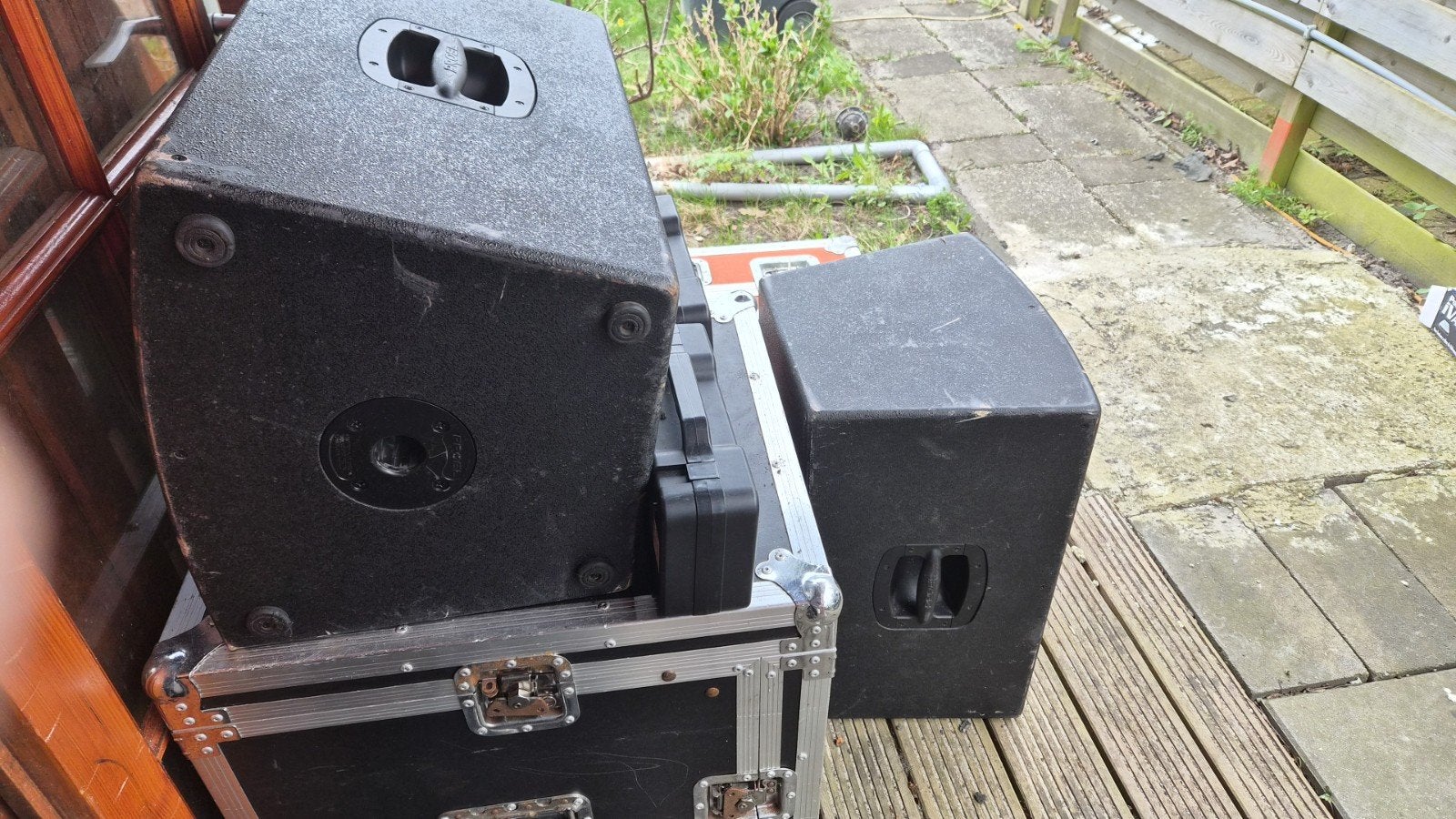 Skytec SPJ1200A en Proel EX15SA Speakerset, Gebruikt, Speakerset, Geschikt voor surround/home cinema, Ophalen