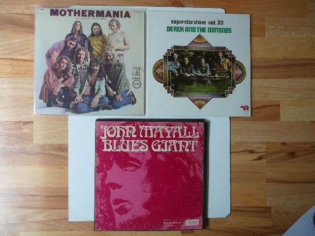 3 Blues/ blues/rock lps, Gebruikt, Verzenden, Overige genres, Originele persing