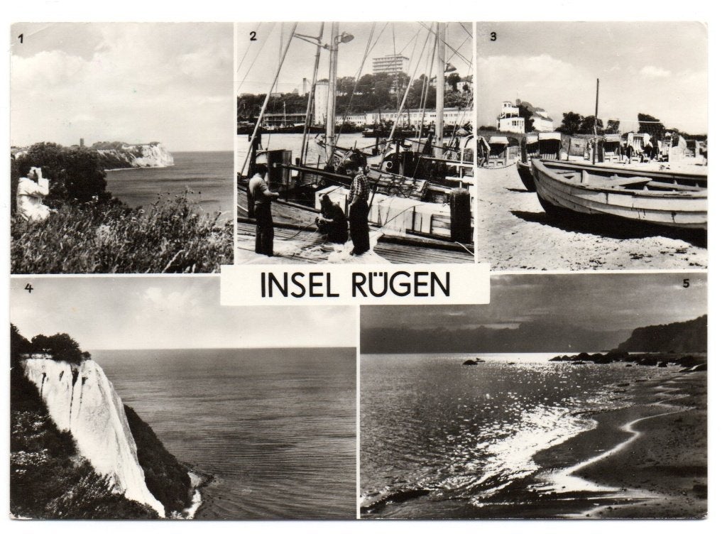 Duitsland, Insel Rügen, vijfluik, Ophalen of Verzenden, 1960 tot 1980, Gelopen, Duitsland