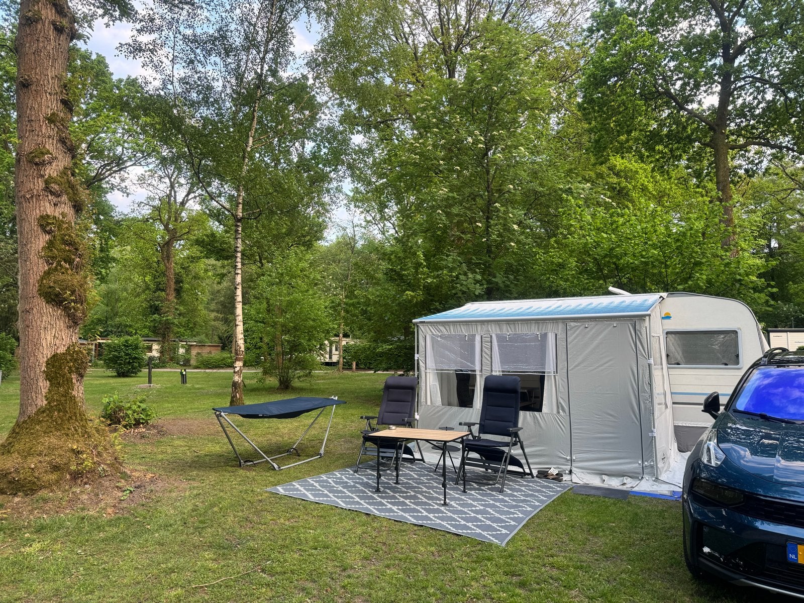 Thule Omnistor zakluifel 330x220 met luifeltent, Ophalen, Gebruikt, PVC, Thule