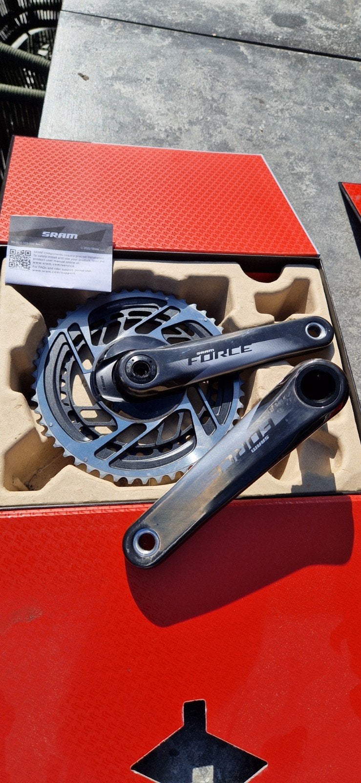 Sram Force met nieuwe Red bladen 50x37, Ophalen of Verzenden