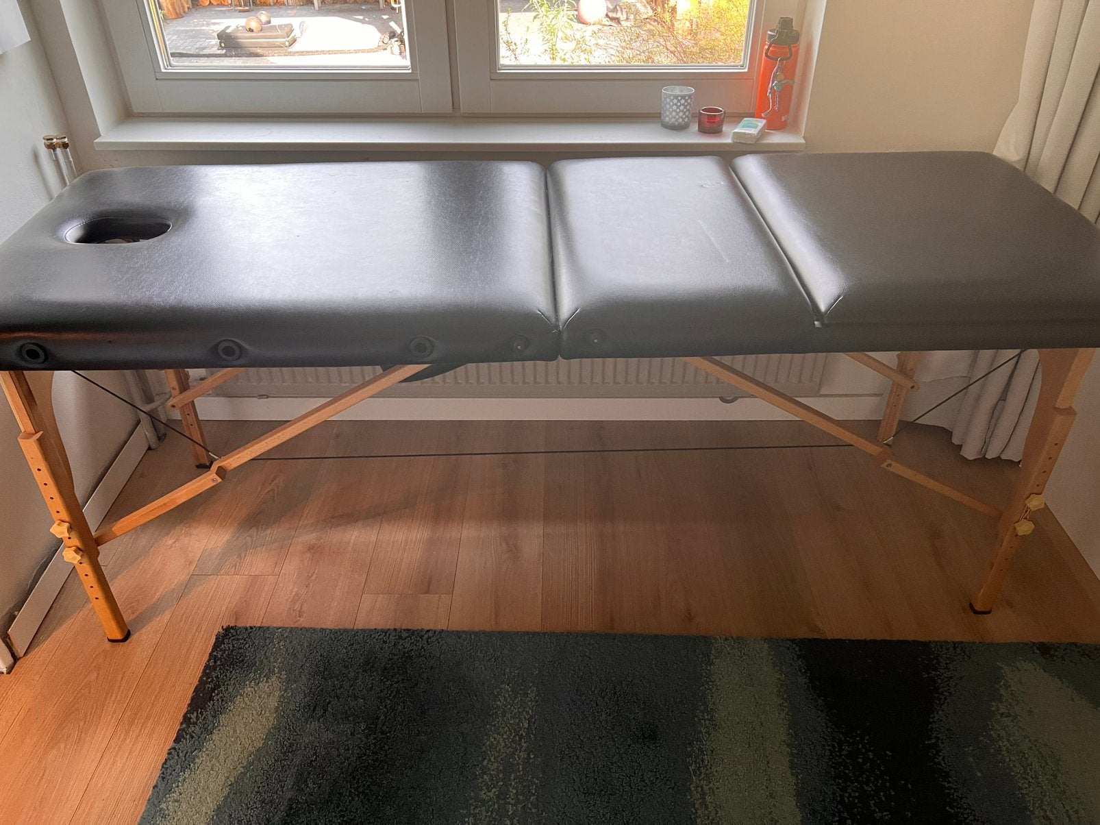 Verstelbare massagetafel, opklapbaar, Ophalen, Gebruikt, Massagetafel