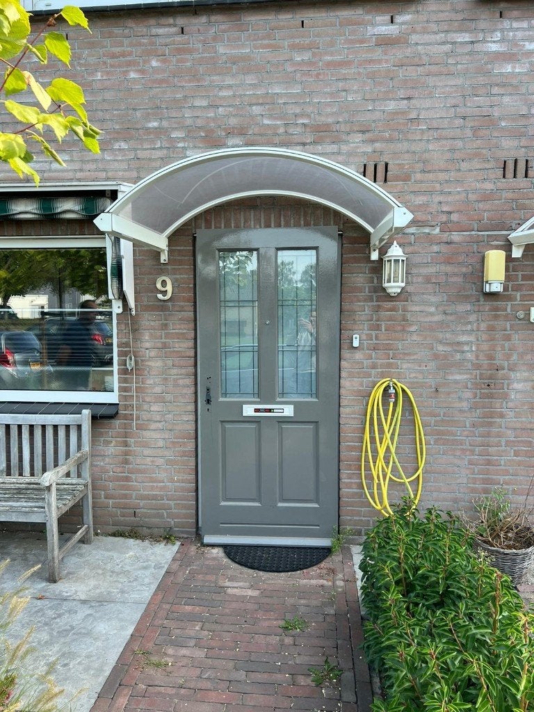 Voordeur 92,5 x 211, Doe-het-zelf en Verbouw, Deuren en Horren, Ophalen, 80 tot 100 cm, 200 tot 215 cm, Glas