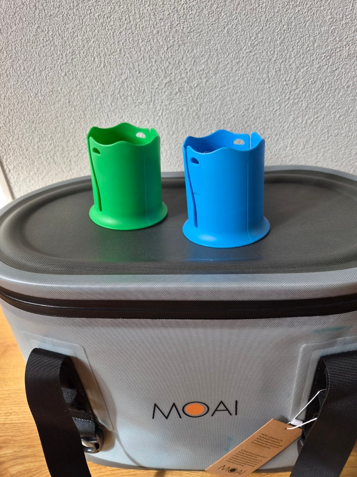 Blikjeshouder Drinkhouder voor SUP - Groen & Blauw, Ophalen of Verzenden, Zo goed als nieuw