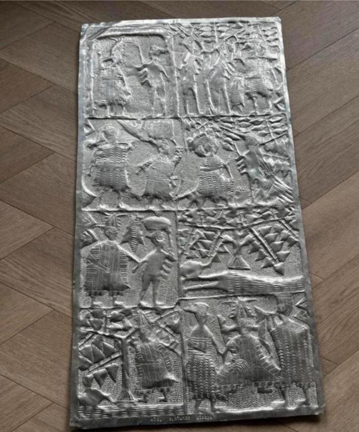 Asiru Olatunde Zeldzaam kunstwerk van Nigeriaanse kunstenaar, Ophalen of Verzenden